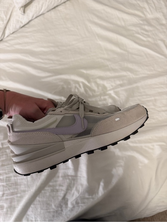 Nike Shoes - Nike Women's Light Gray and Lavender Running Sneaker